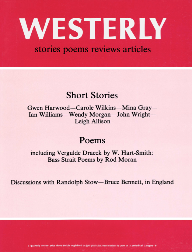 <i>Westerly</i> 26:4 