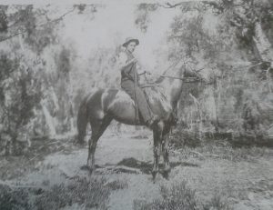 John Weller's Grandfather: Stanley John Weller at Lake Clifton in 1922.